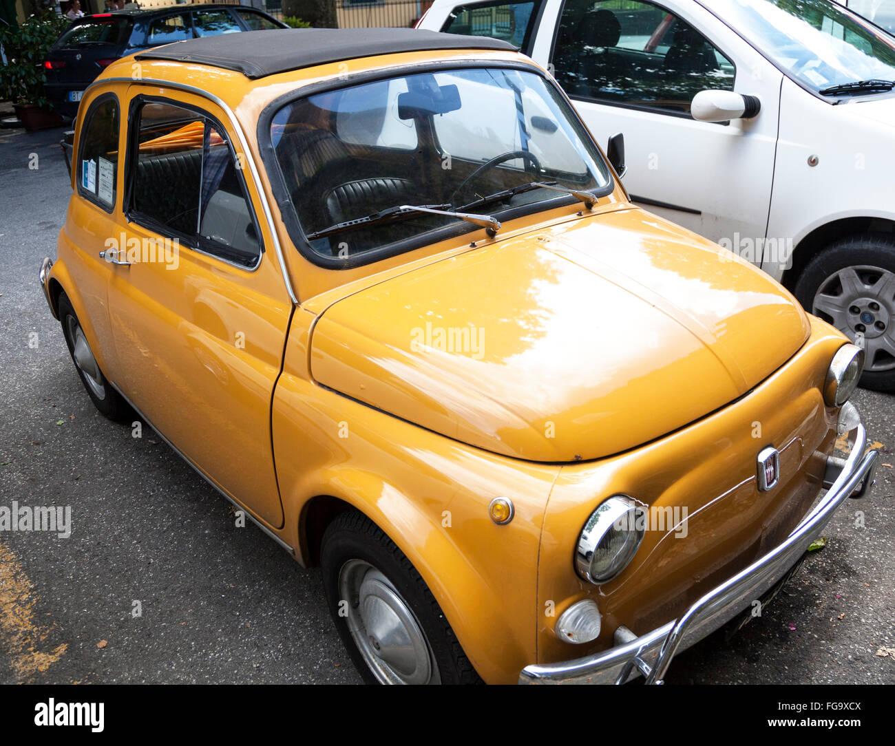Fiat 500 Stock Photo