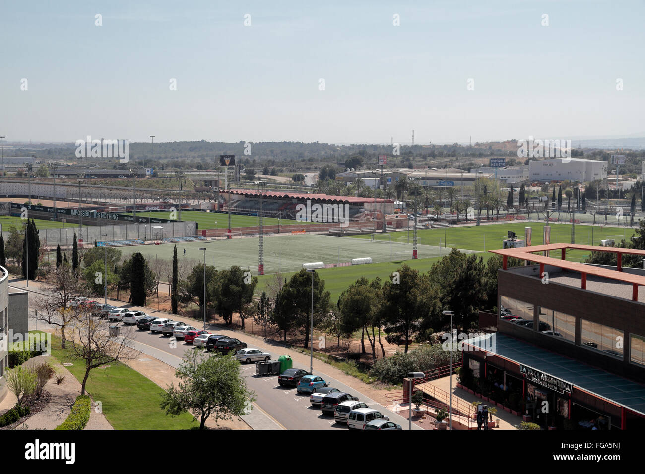 The Valencia CF La Liga football team team training ground (Ciudad