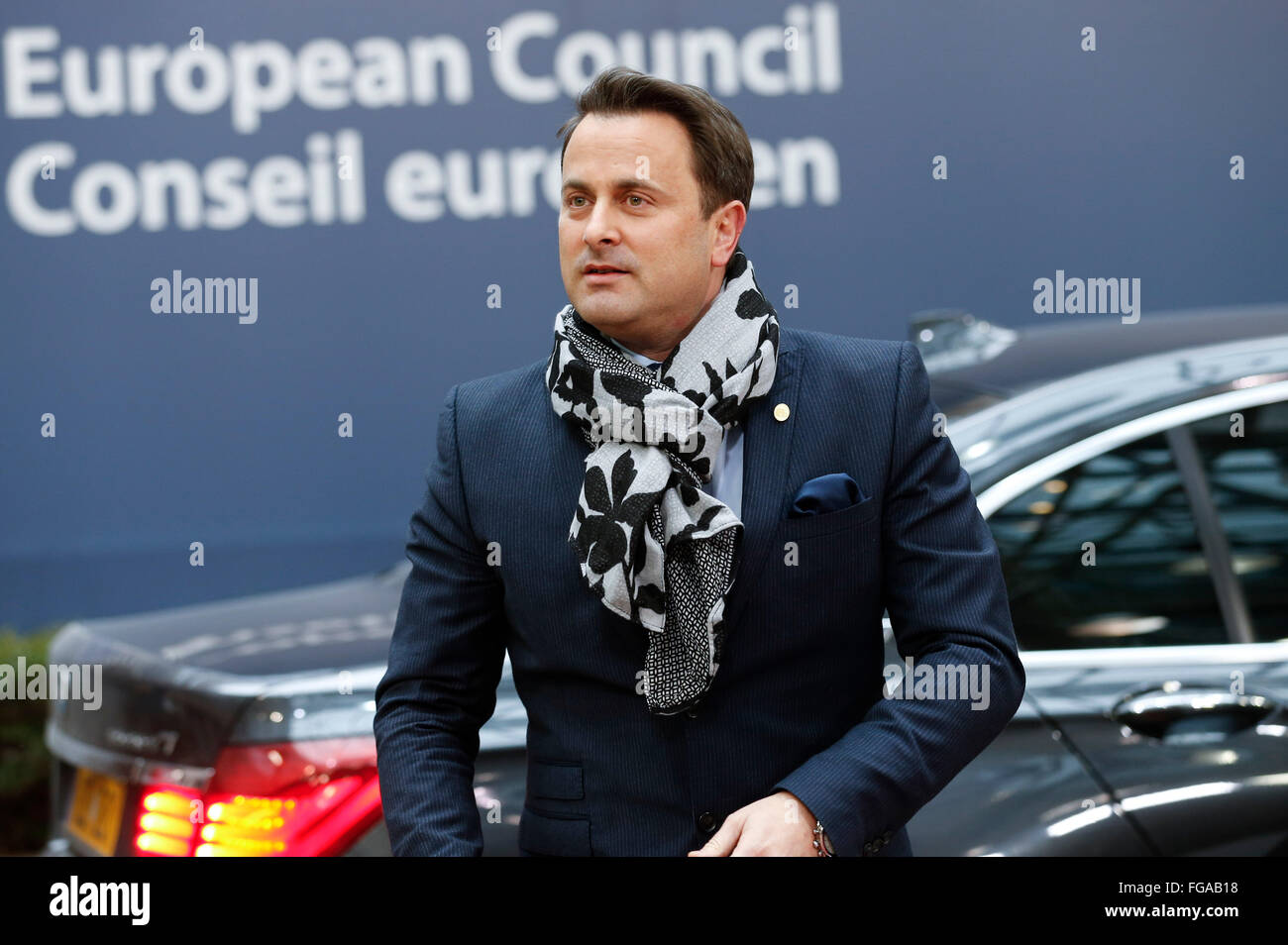 Luxembourg Prime Minister Xavier Bettel Stock Photos & Luxembourg Prime ...