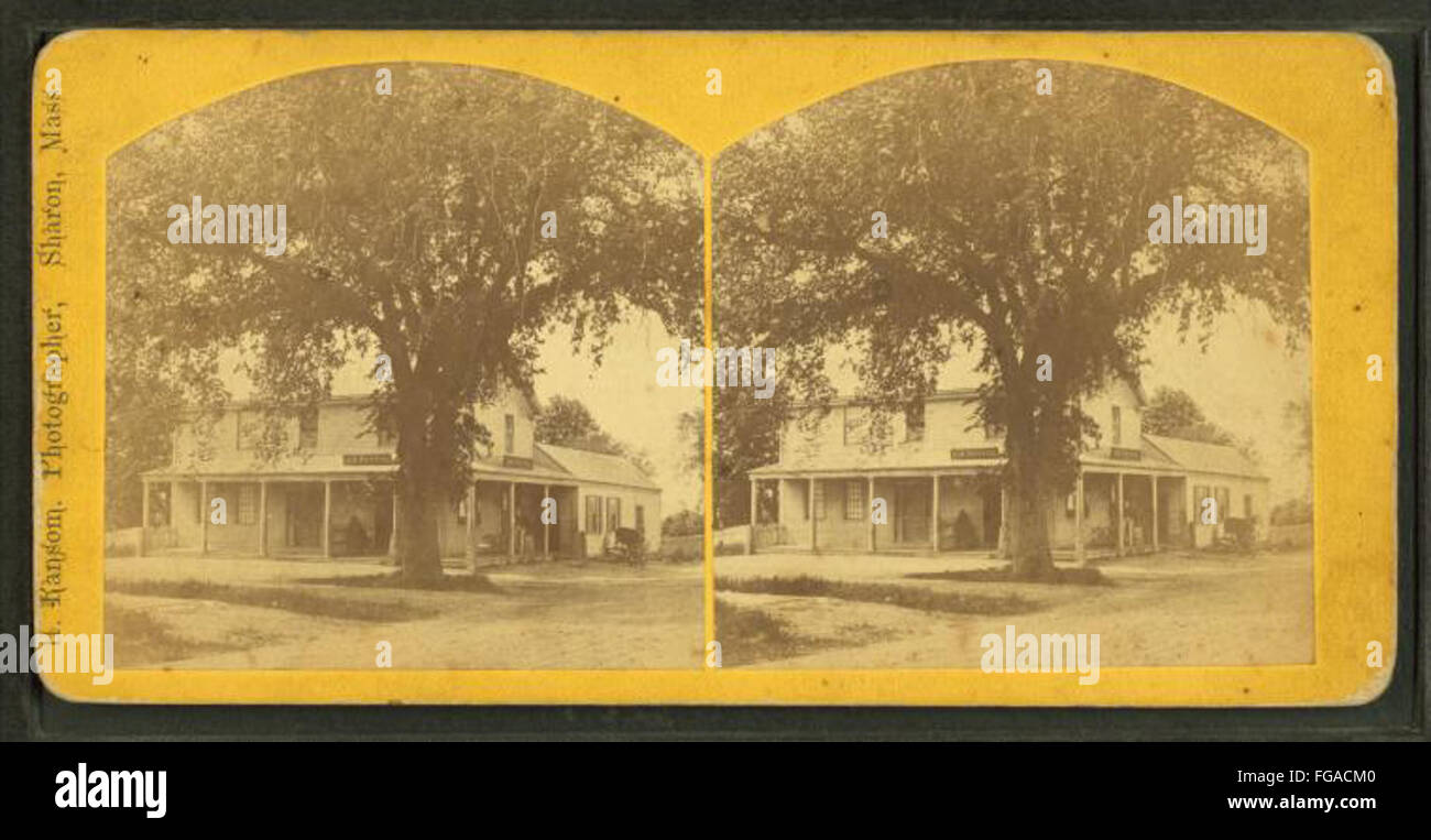 House in Sharon, by H. Ransom Stock Photo Alamy