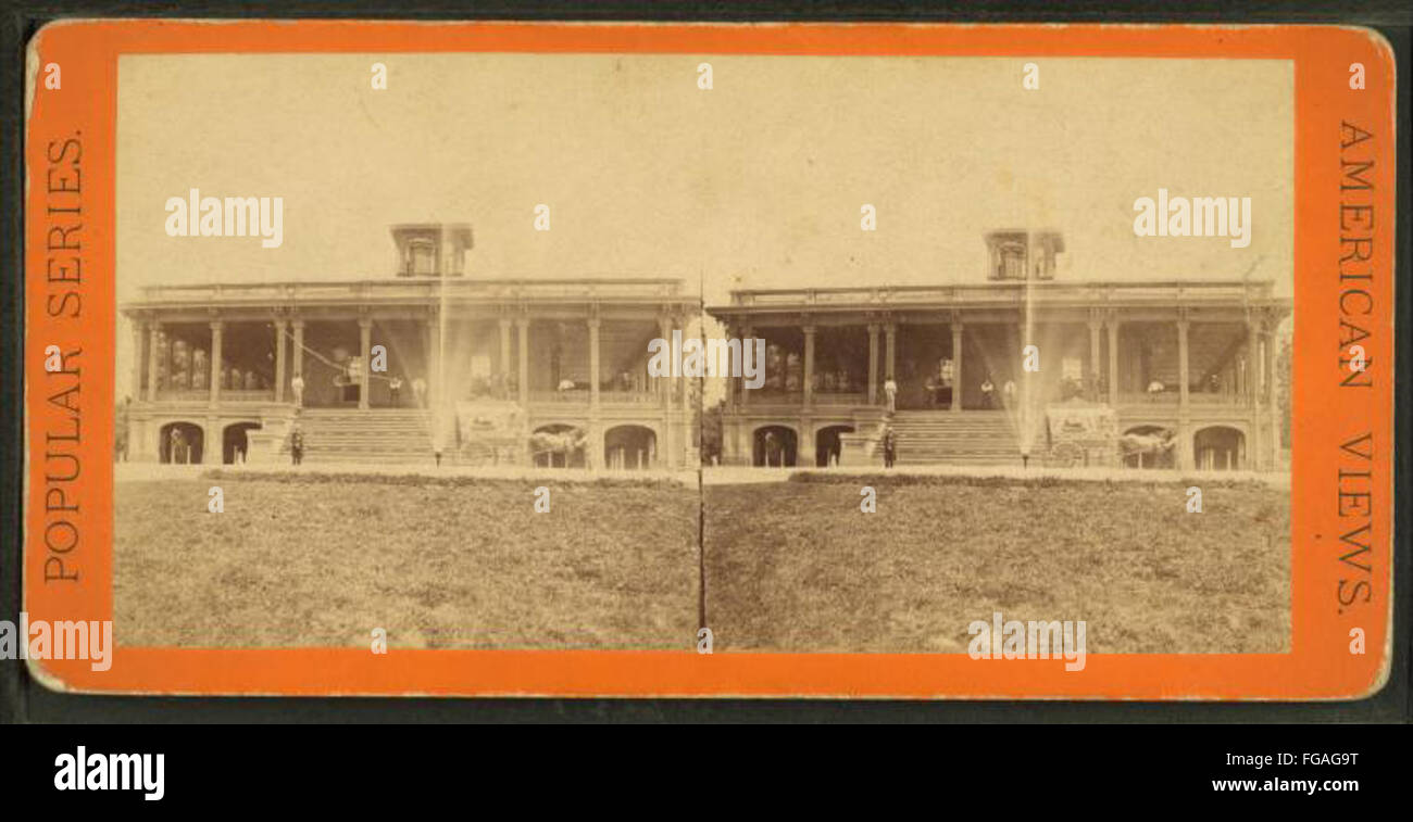 Mansion House, south view. Druid Hill Park, by E. & H.T. Anthony (Firm