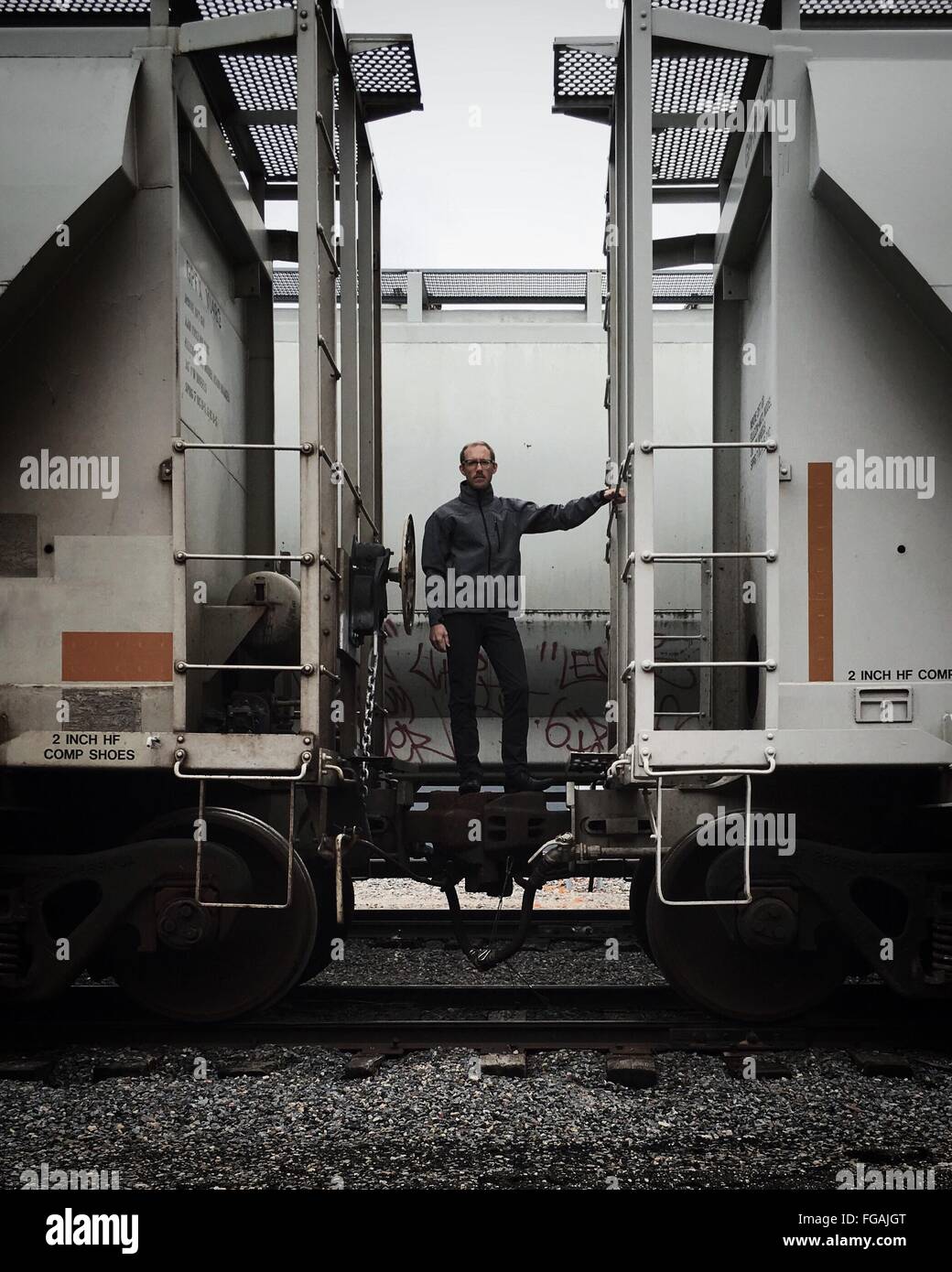 Train Coupling High Resolution Stock Photography and Images Alamy