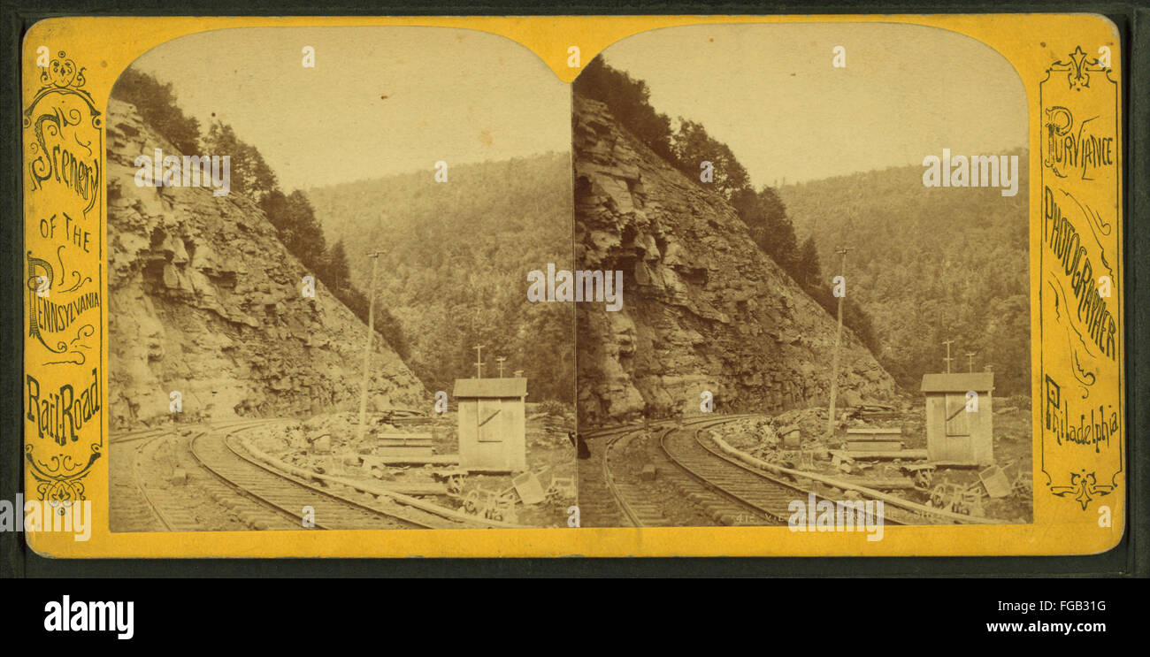 A photograph by W.T. Purviance showing a view at Kittanning Point ...