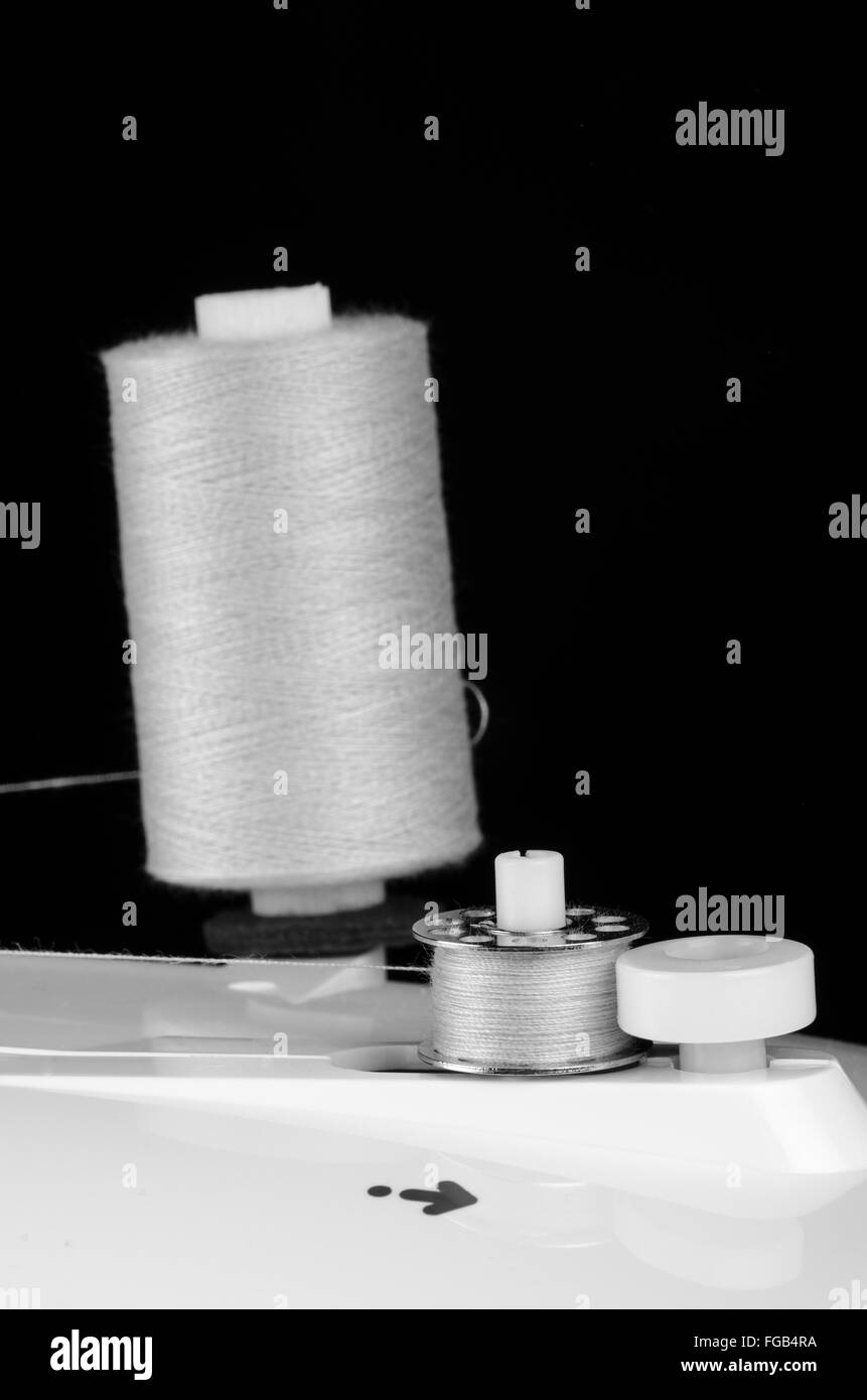 Detail take of a sewing machine Stock Photo Alamy