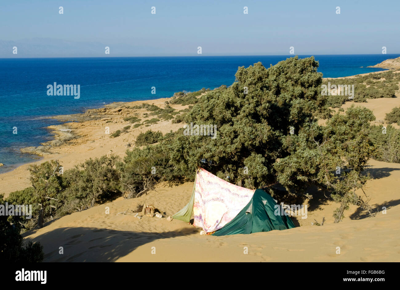 Griechenland, Kreta, Insel Gavdos, der Strand von Agio Ioannis Stock Photo  - Alamy