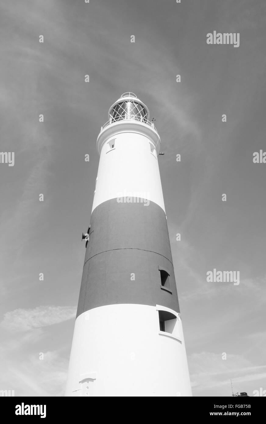 Portland Bill Lighthouse.Dorset,England.U.K.GB,Great Britain,British, Europe. Stock Photo