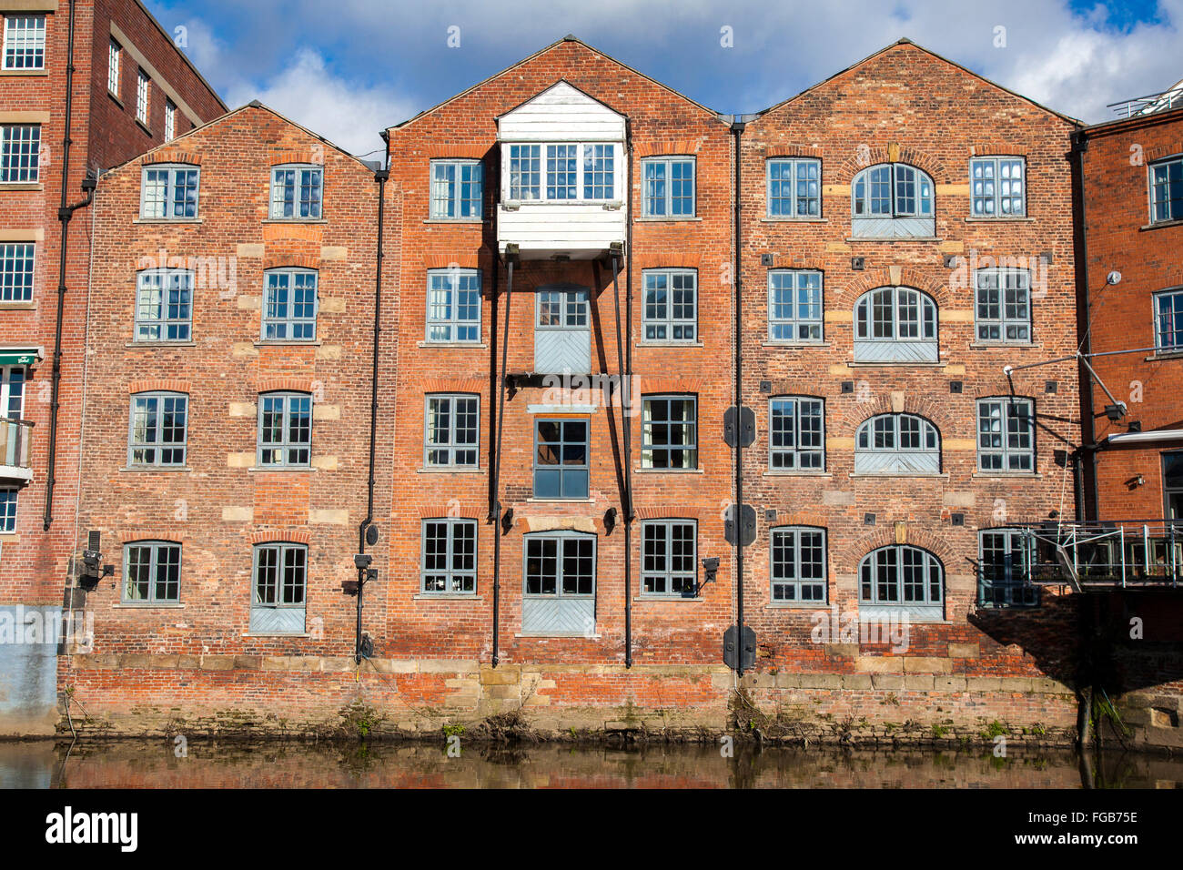 The Calls Landing, on the river Aire at Brewery Wharf at Leeds ...