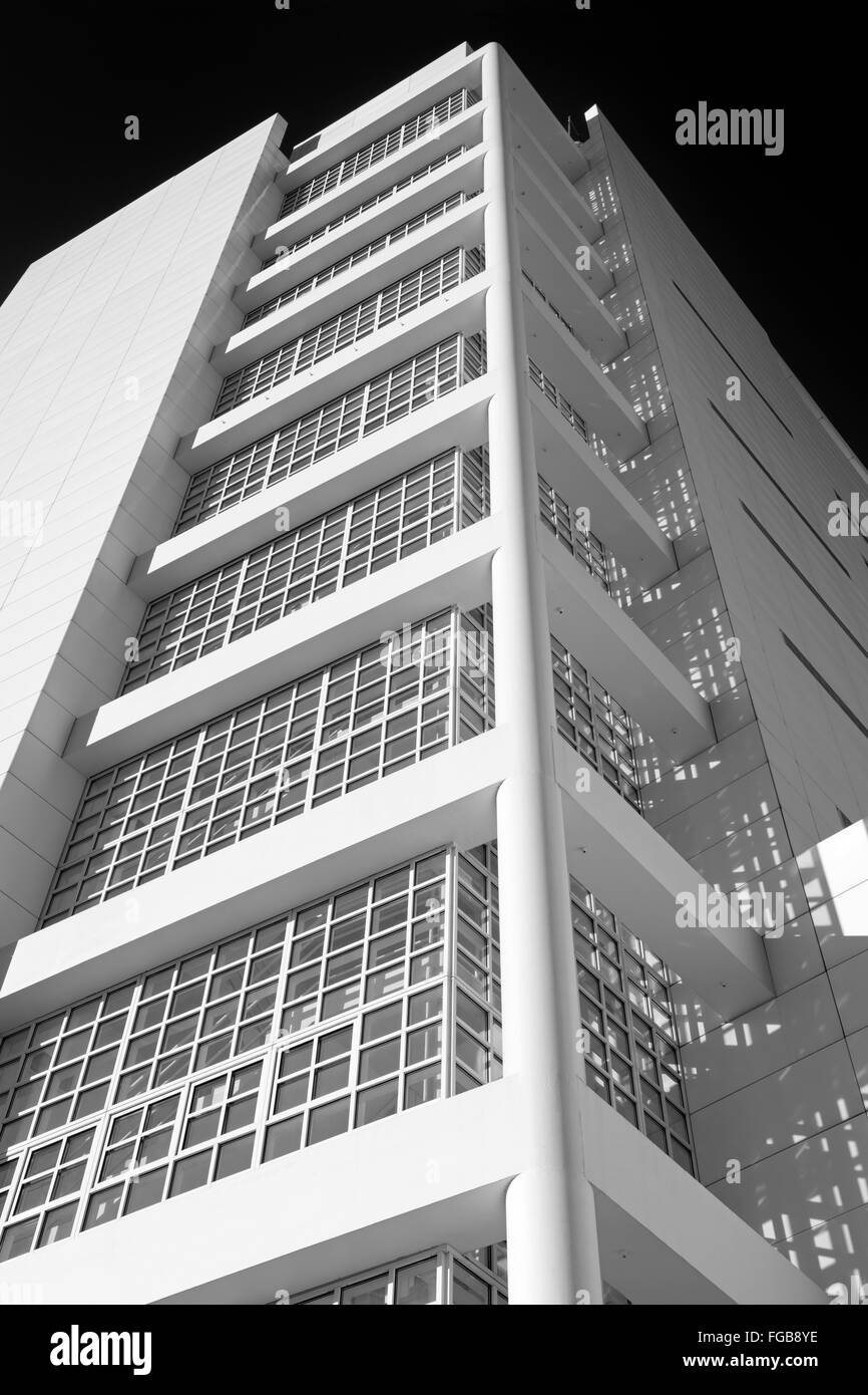 Detail of the city hall of The Hague (The Netherlands) Stock Photo