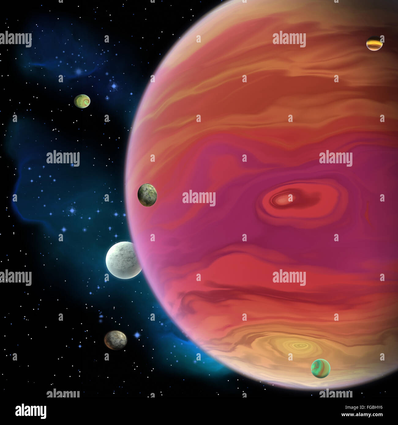 inside a gas giant