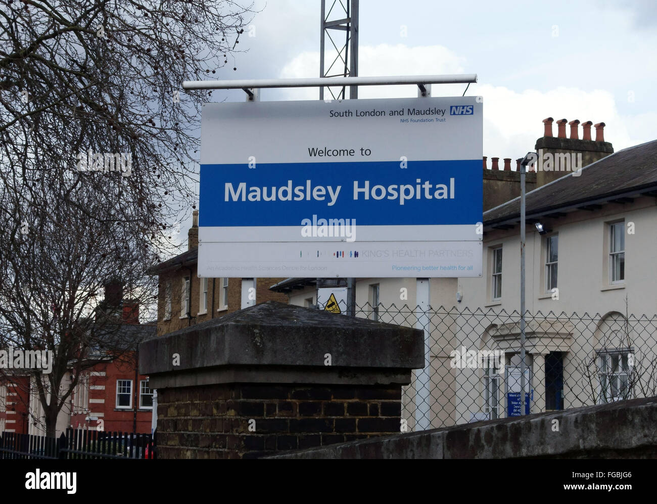 The Maudsley (psychiatric) Hospital, South London Stock Photo