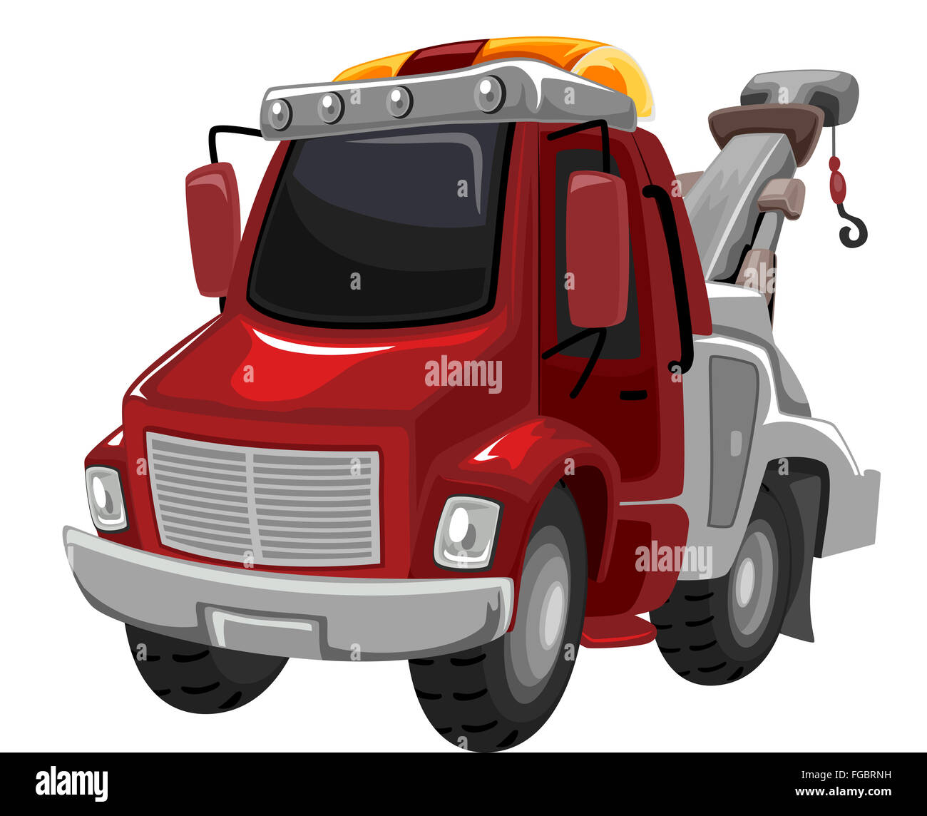 Vehicle towing clip art hi-res stock photography and images - Alamy