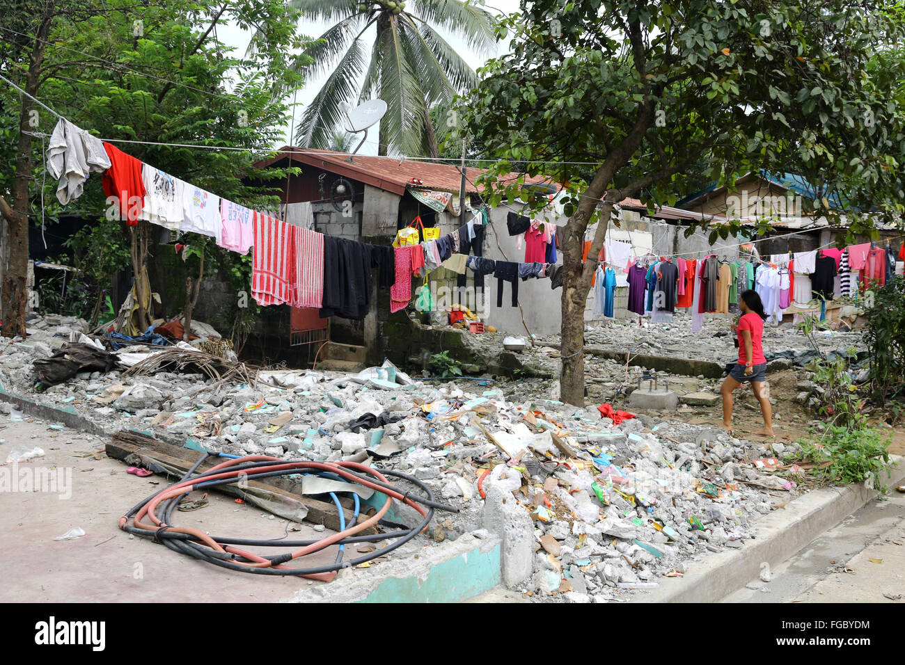 Garbage dump in manila, philippines hires stock photography and images