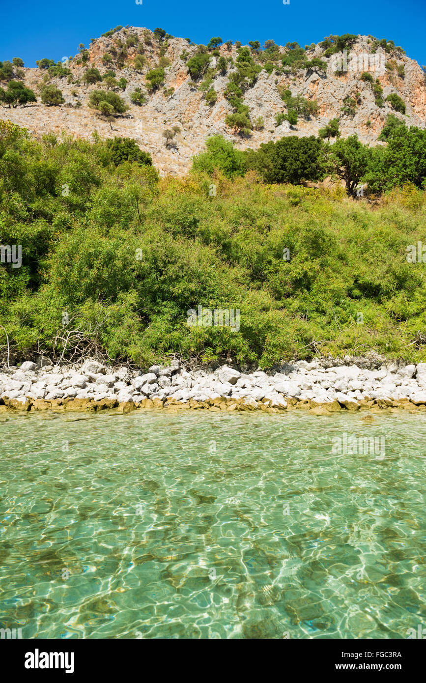 Lake in the Hills Stock Photo Alamy