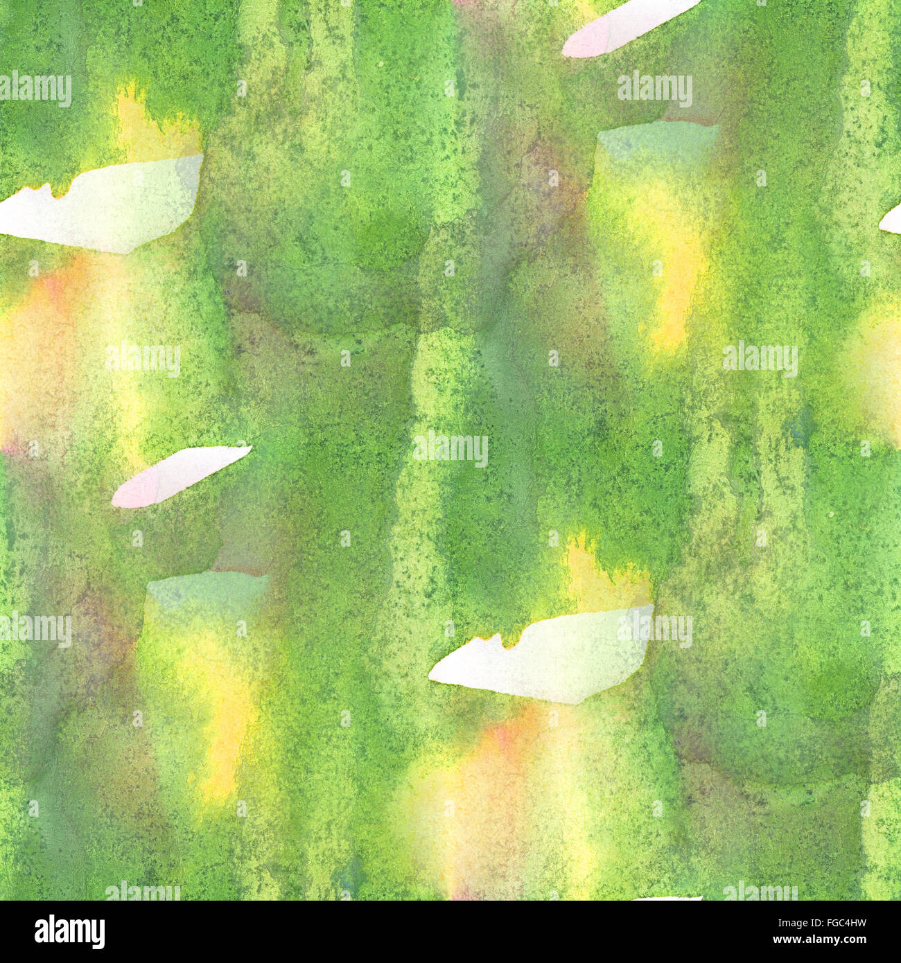 wallpaper green yellow art seamless watercolor pattern background ...