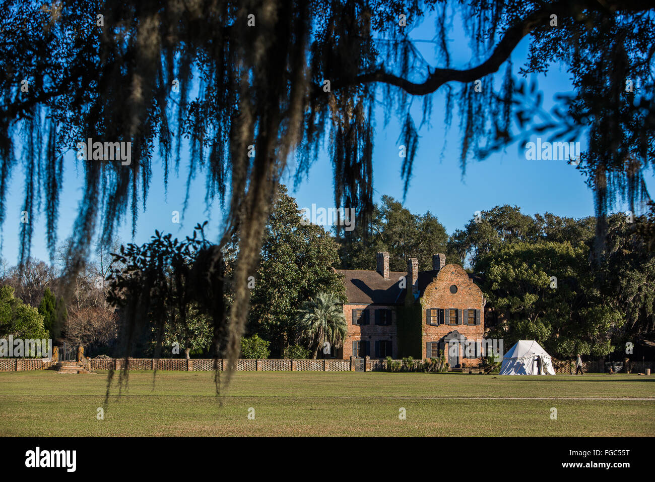 Middleton Place Plantation near Charleston, South Carolina Stock Photo