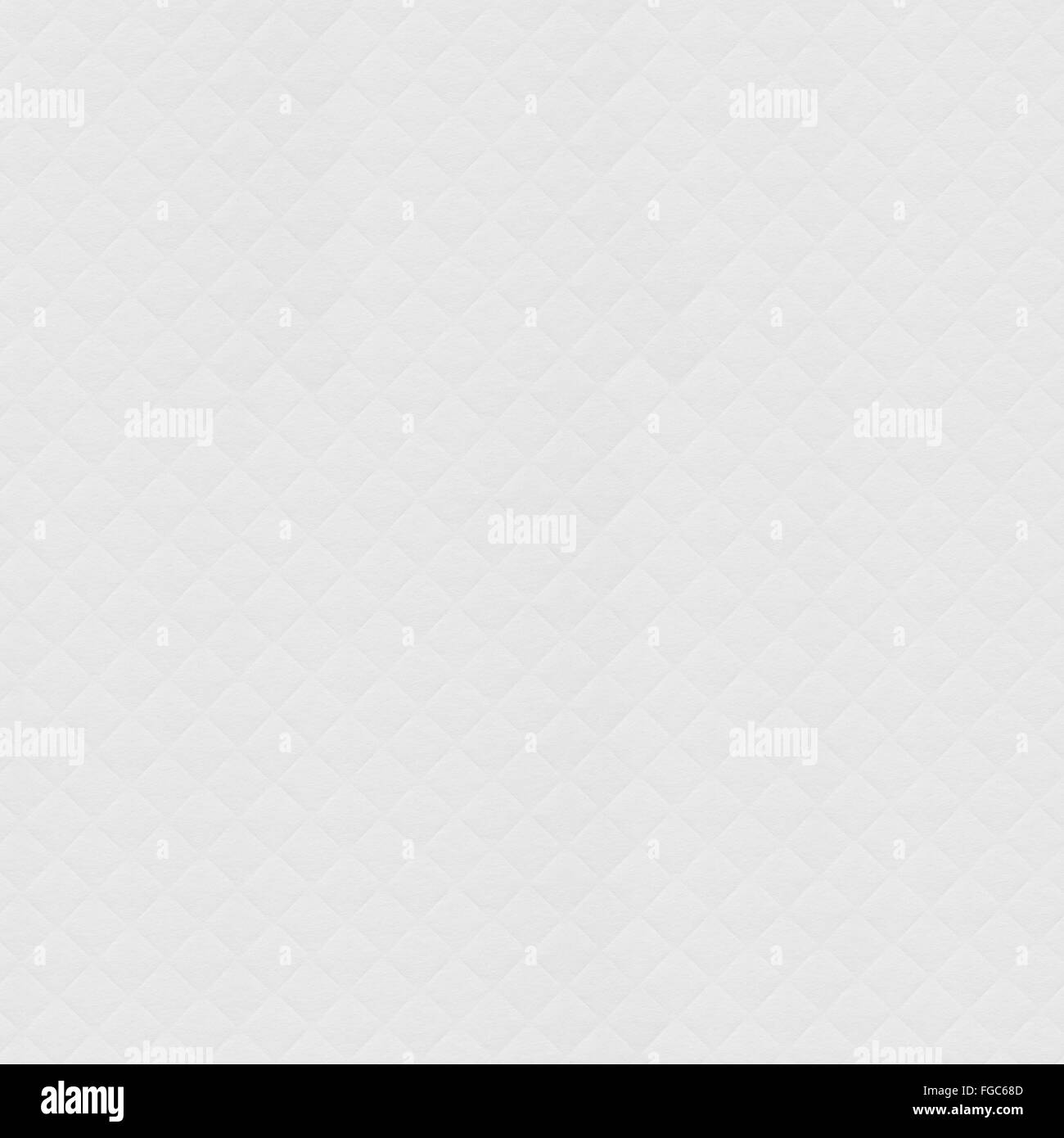 white paper check pattern texture or abstract background Stock Photo