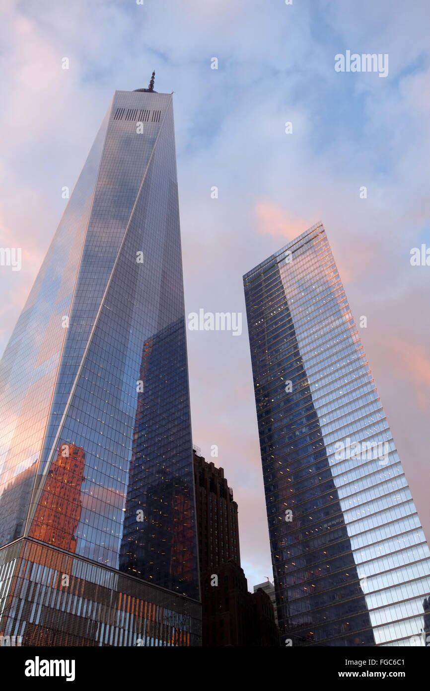 Freedom Tower, One World Trade Center, New York City, NY USA Stock Photo