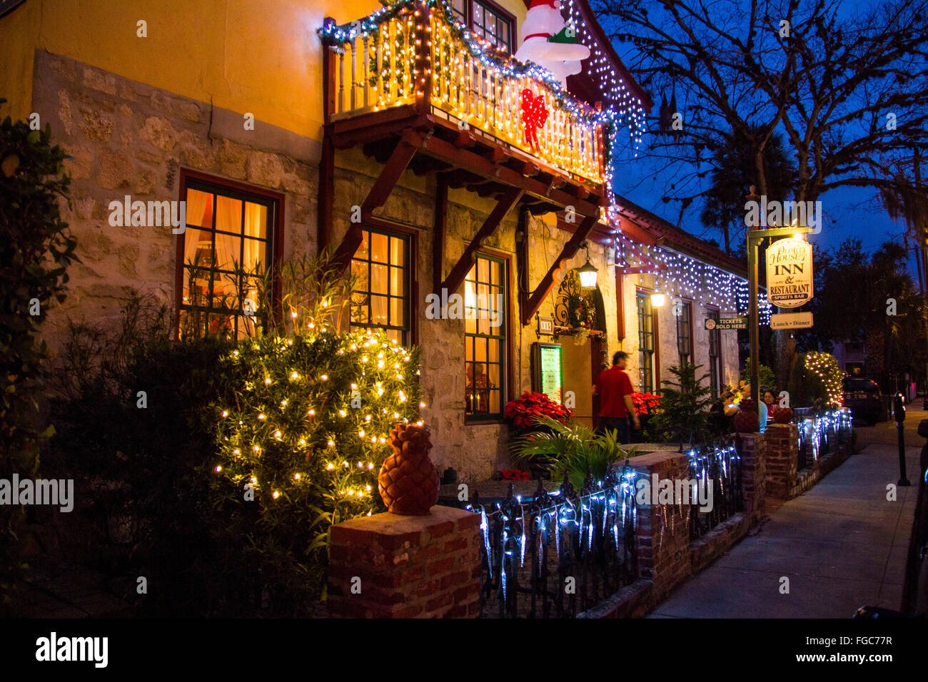 St. Augustine's traditional "Nights of Lights" holiday lighting display