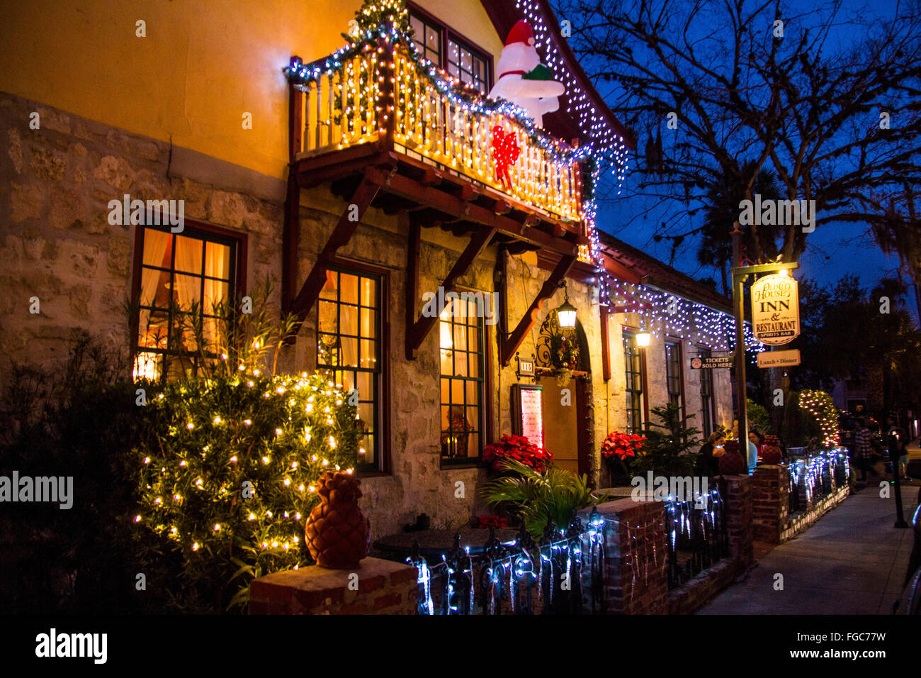 St. Augustine's traditional "Nights of Lights" holiday lighting display