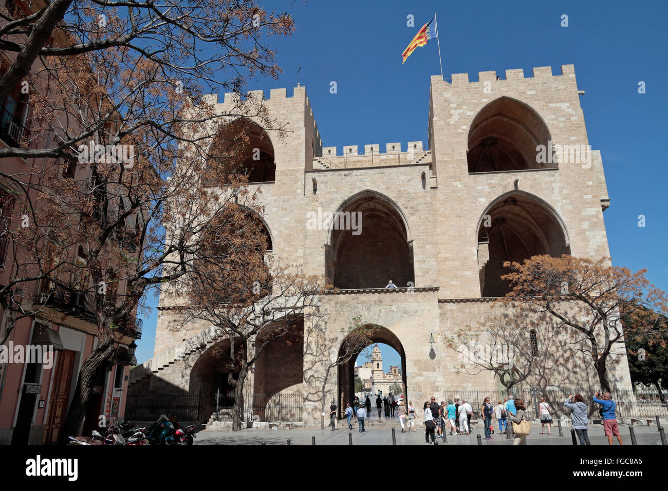 Torres de serranos hi-res stock photography and images - Alamy