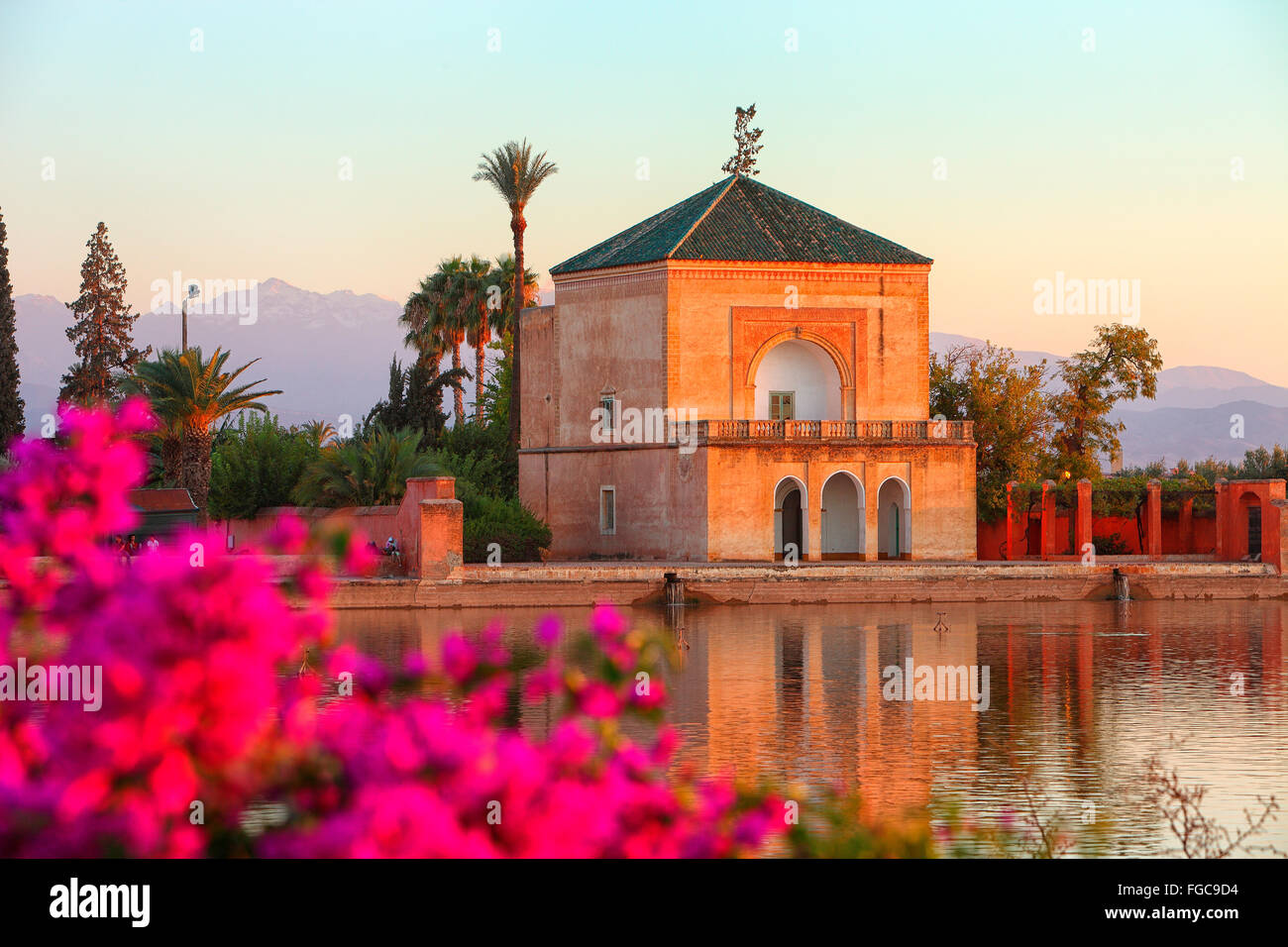 The Menara Gardens Are Gardens Loced To The West Of MarrakechMorocco the-menara-gardens-are-gardens-loced-to-the-west-of-marrakechmorocco