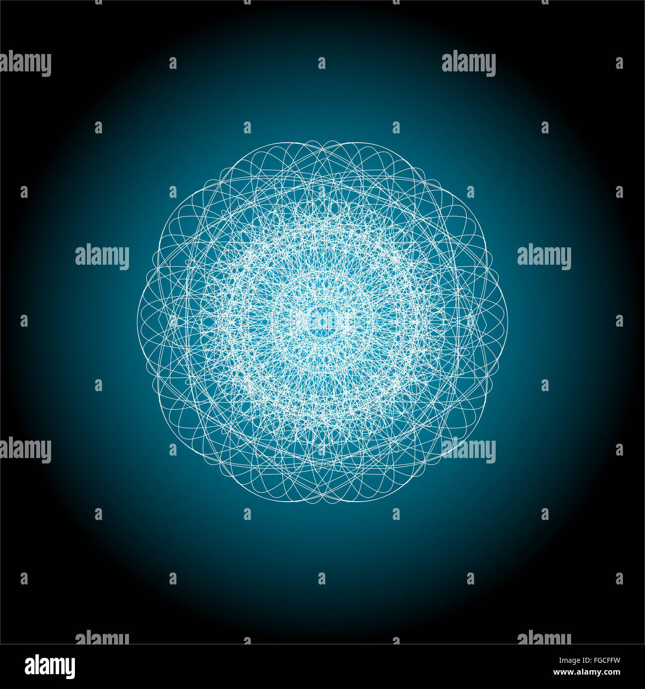 Mandala. Round ornament pattern set Stock Photo - Alamy