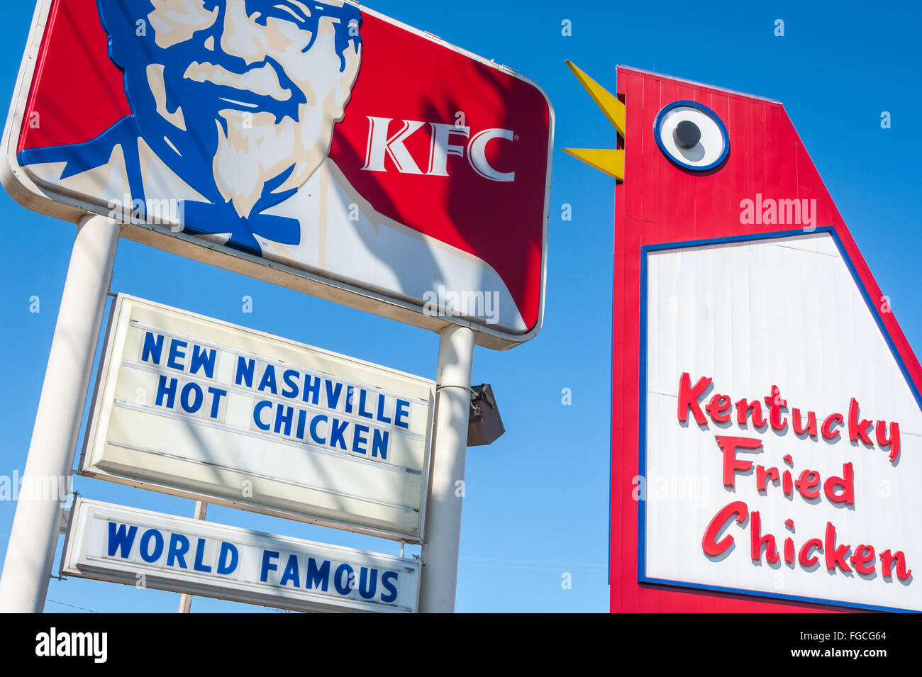 Marietta kentucky fried chicken hires stock photography and