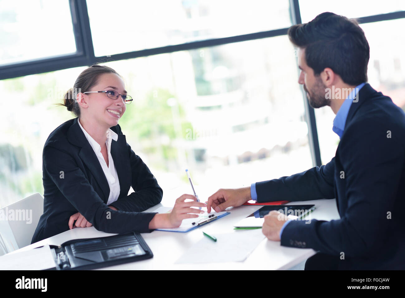 Arab female business suit hi-res stock photography and images - Alamy