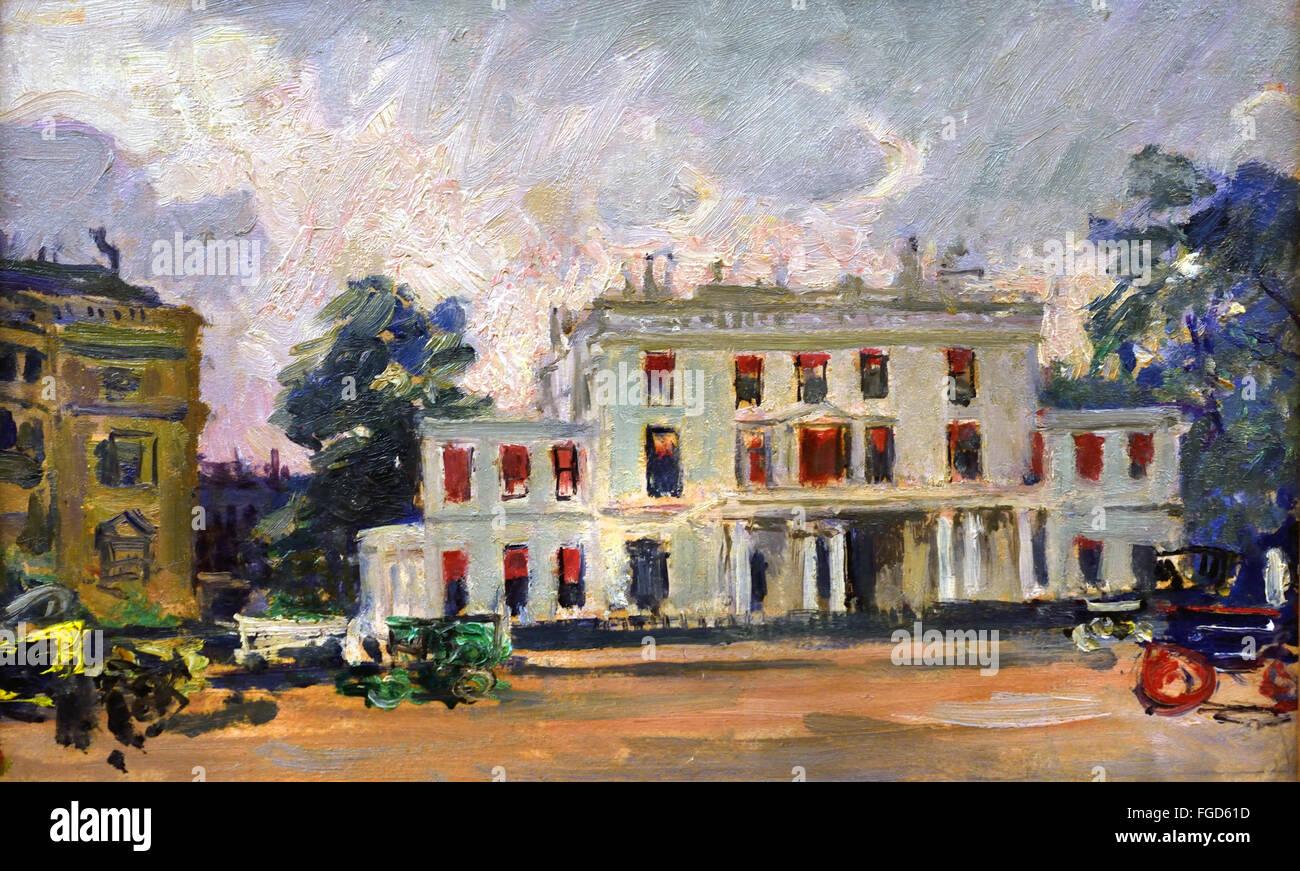 The White House London Belgrave Square 1908 Jacques Emile Blanche 1861-1942  France French Stock Photo