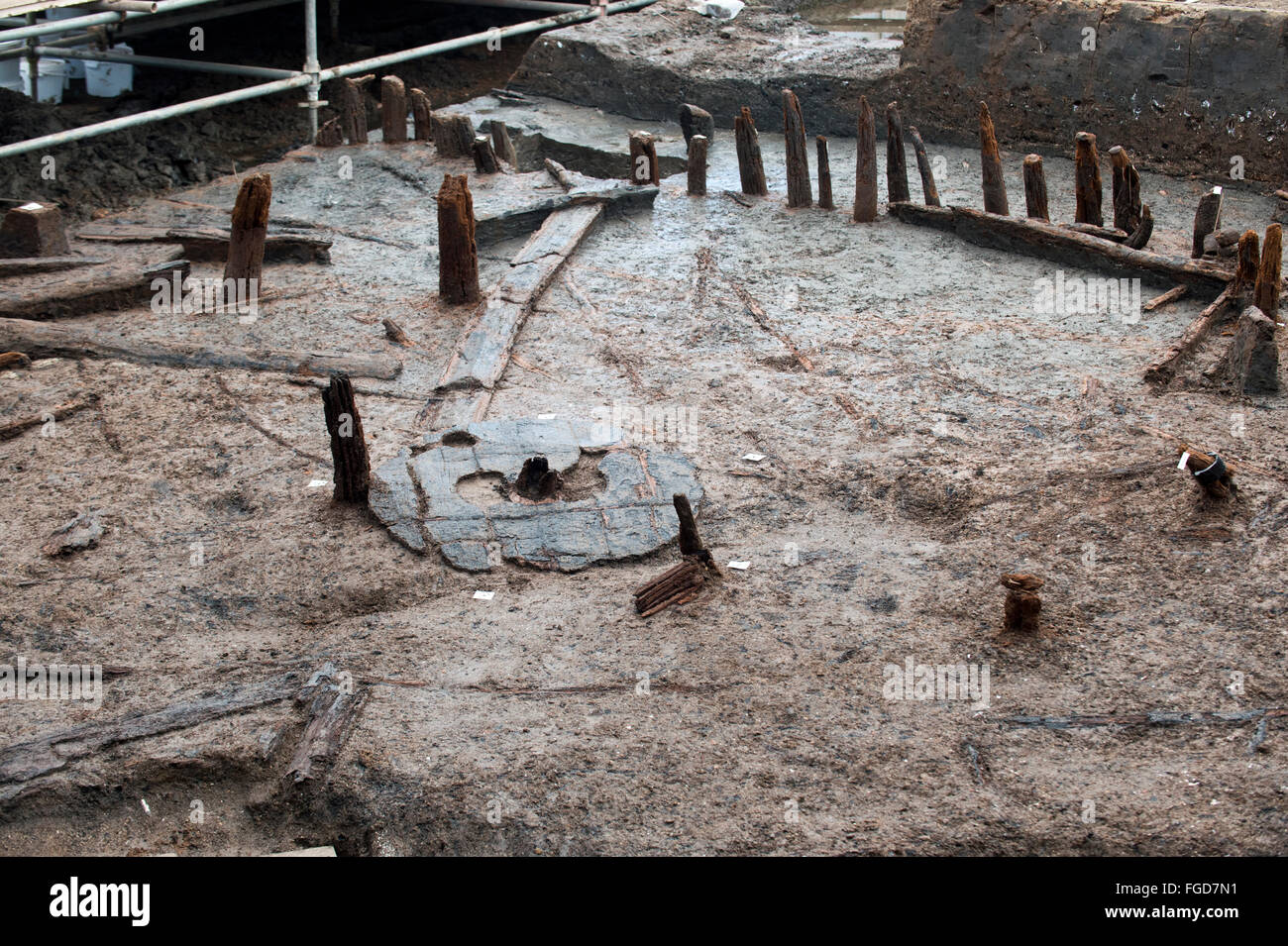 Archaeologists have uncovered a 3000 year old Bronze Age wheel at Must