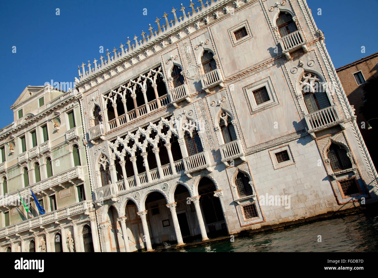 Venice palace grand canal hi-res stock photography and images - Alamy