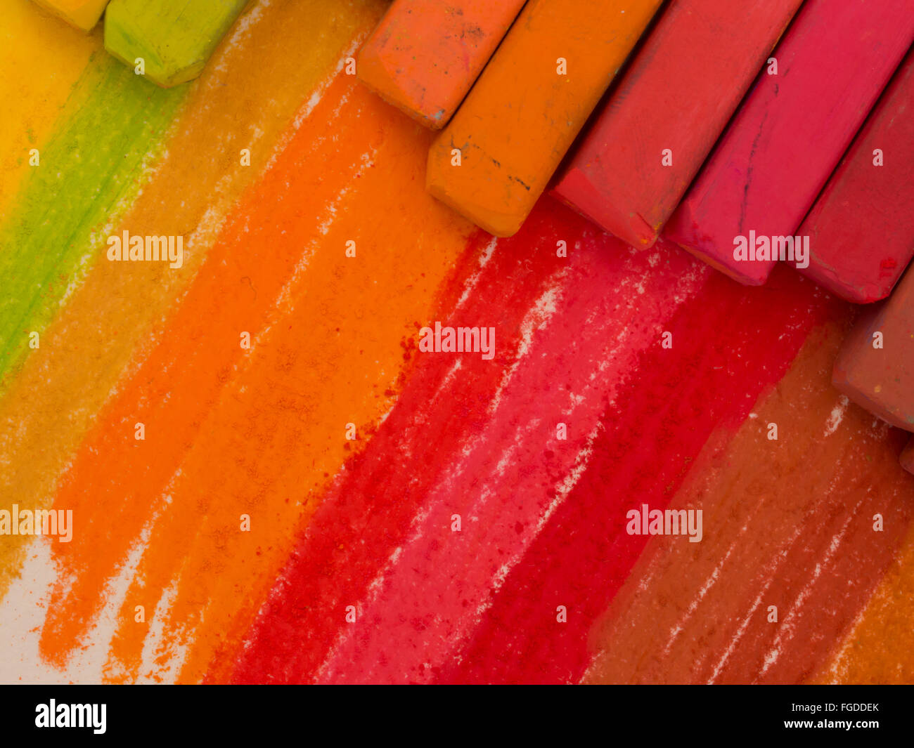 colorful artistic crayons Stock Photo - Alamy