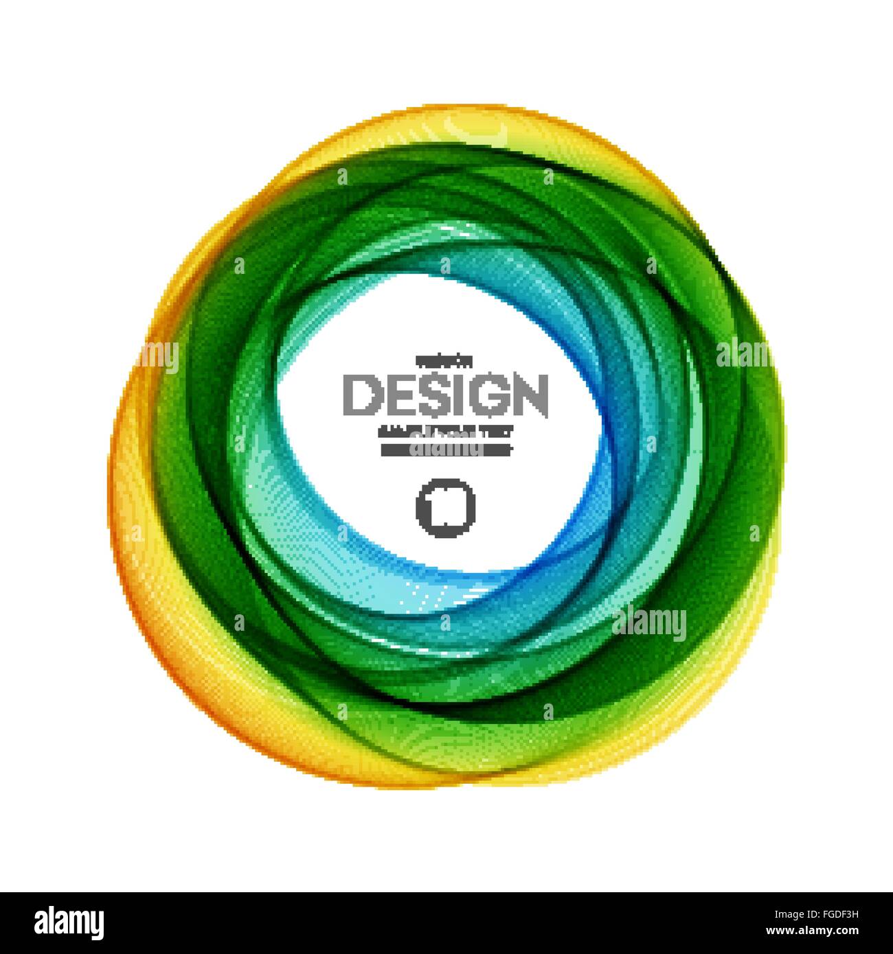 Abstract vector background, futuristic wavy Stock Vector Image & Art ...