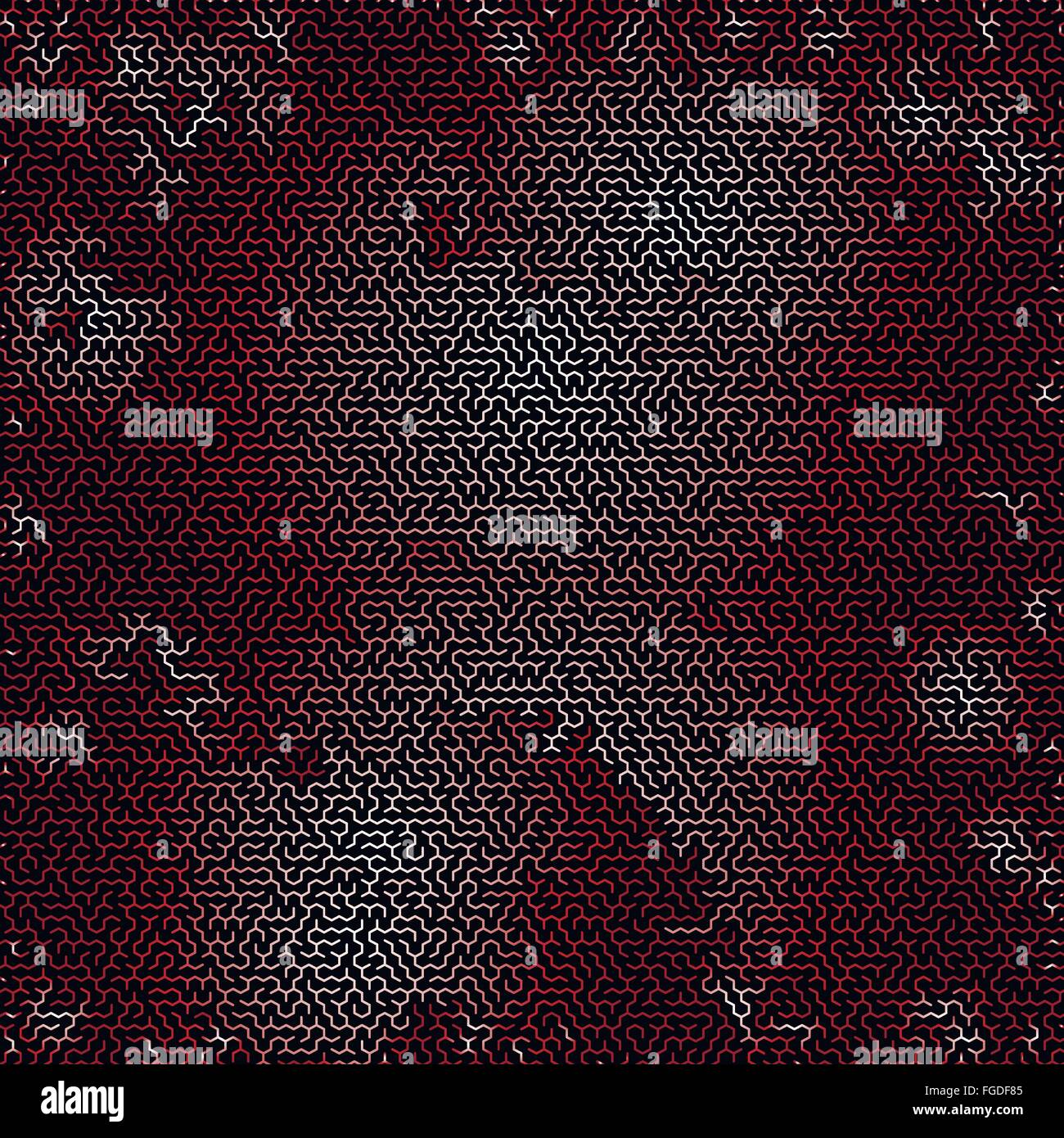 Red Labyrinth Background. Kids Maze Stock Vector Image & Art - Alamy