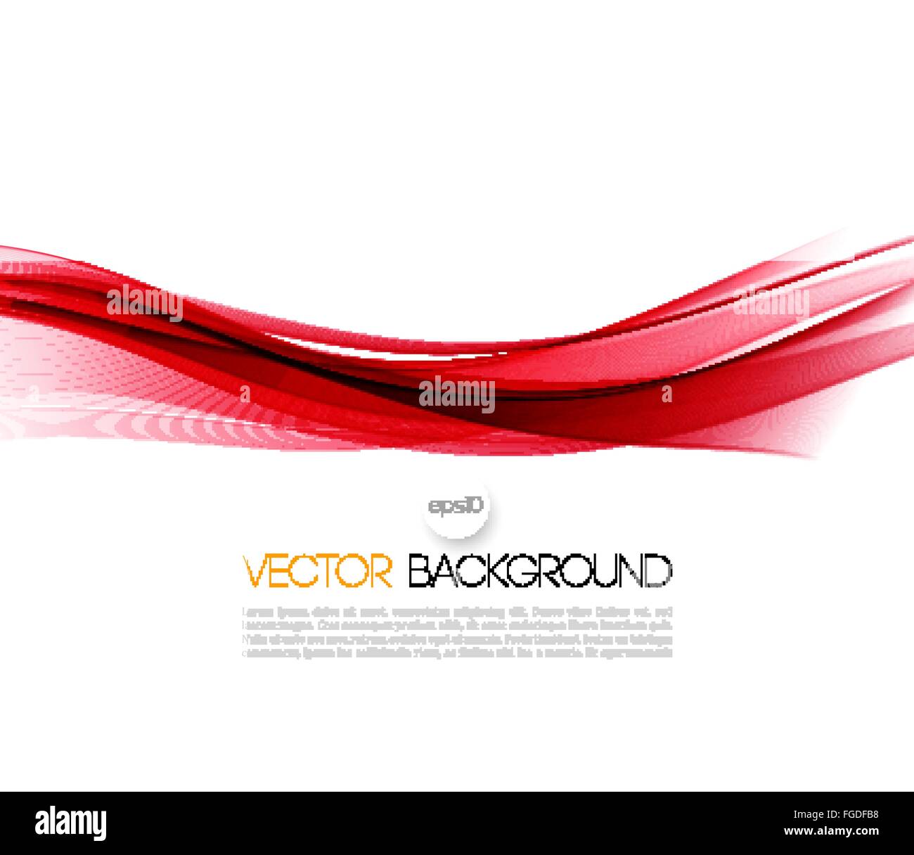 Abstract smooth wave motion illustration Stock Vector Image & Art - Alamy