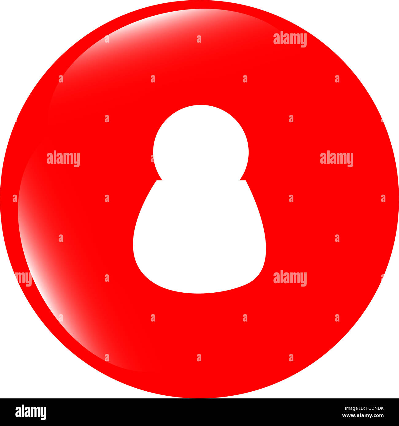 Male signs. web icon button isolated on white Stock Photo - Alamy