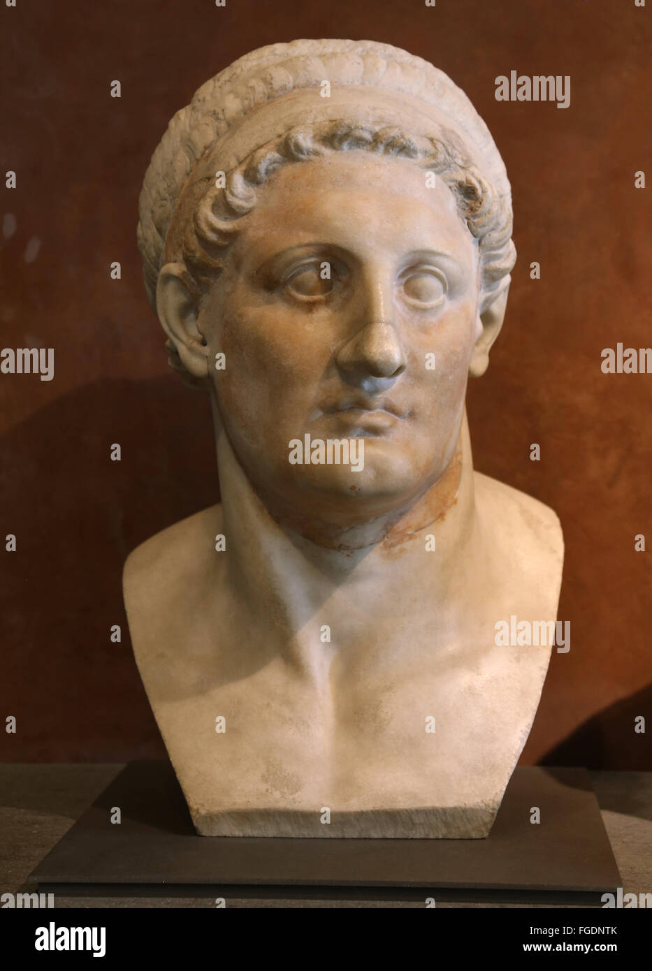 Bust of Ptolemy I Soter a Macedonian Greek general under