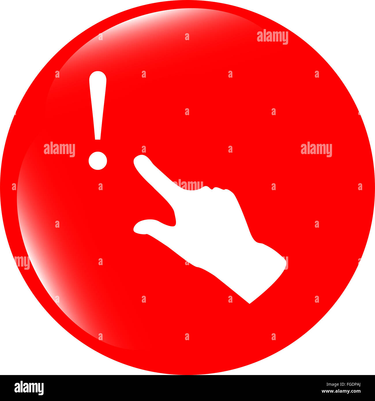 exclamation mark sign icon with people hand. Help symbol. FAQ sign ...