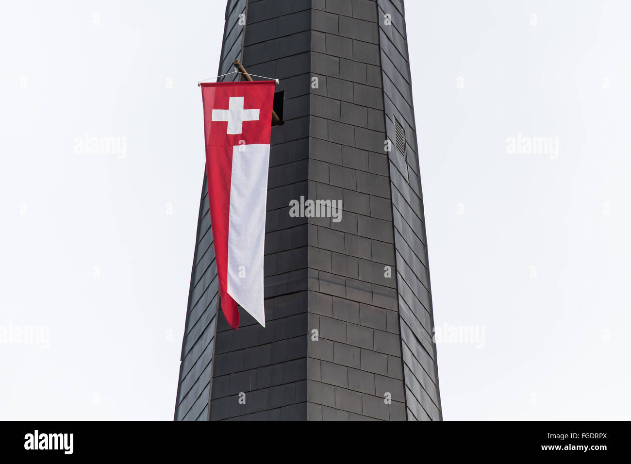 Swiss flag Stock Photo