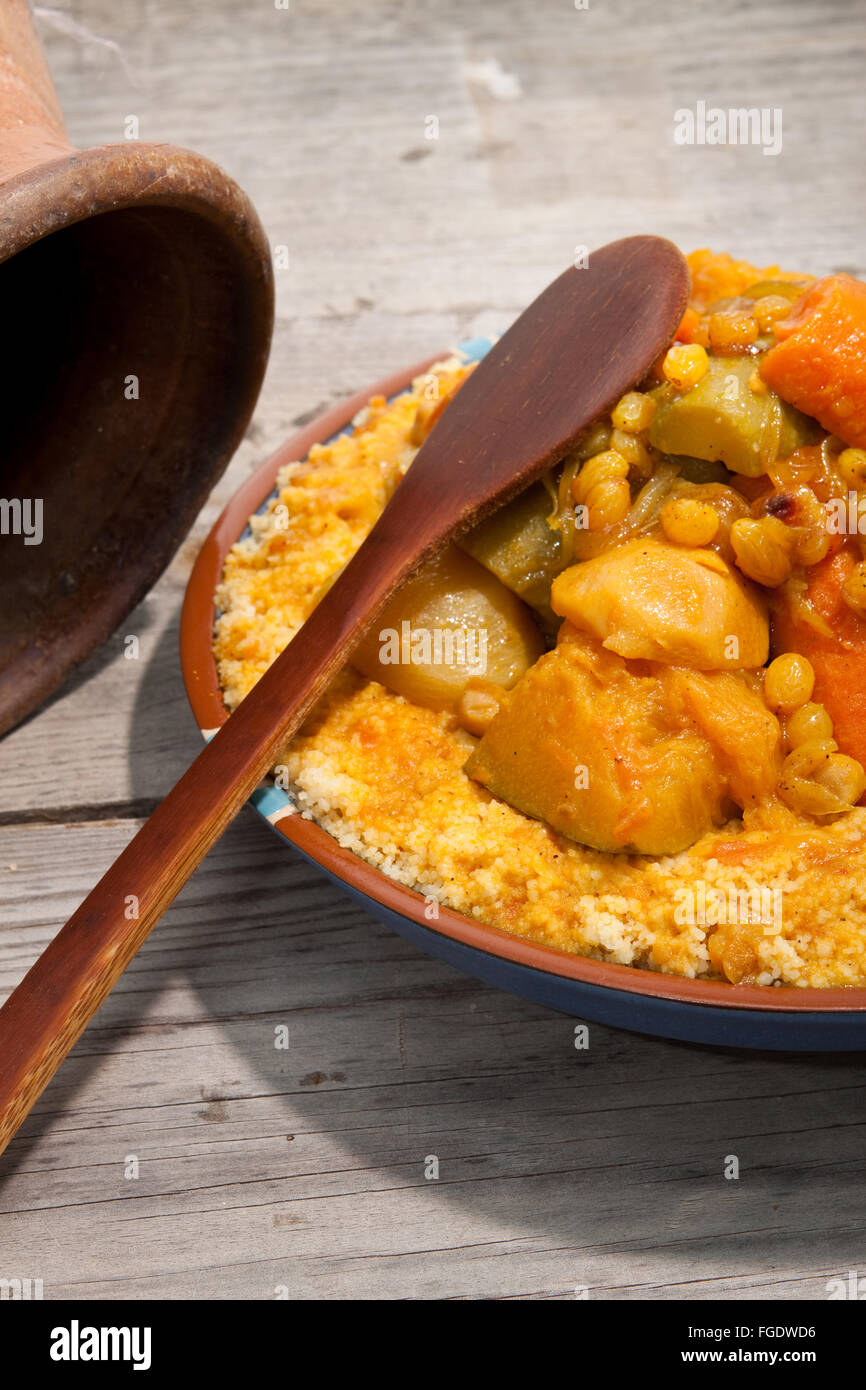 couscous Tajine Fish Stock Photo Alamy
