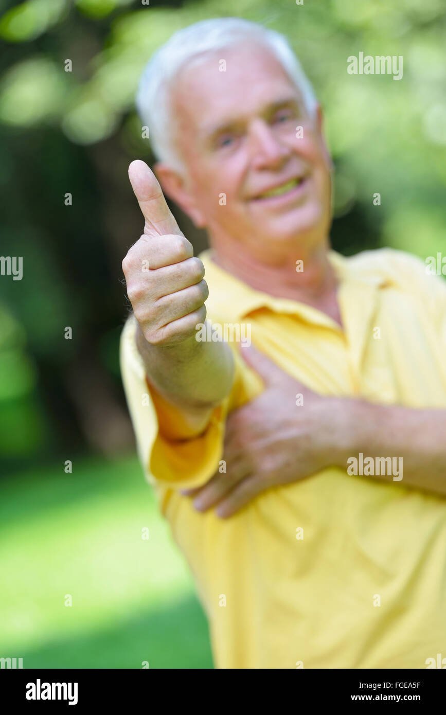 Portrait smiling elderly father hi-res stock photography and images - Alamy