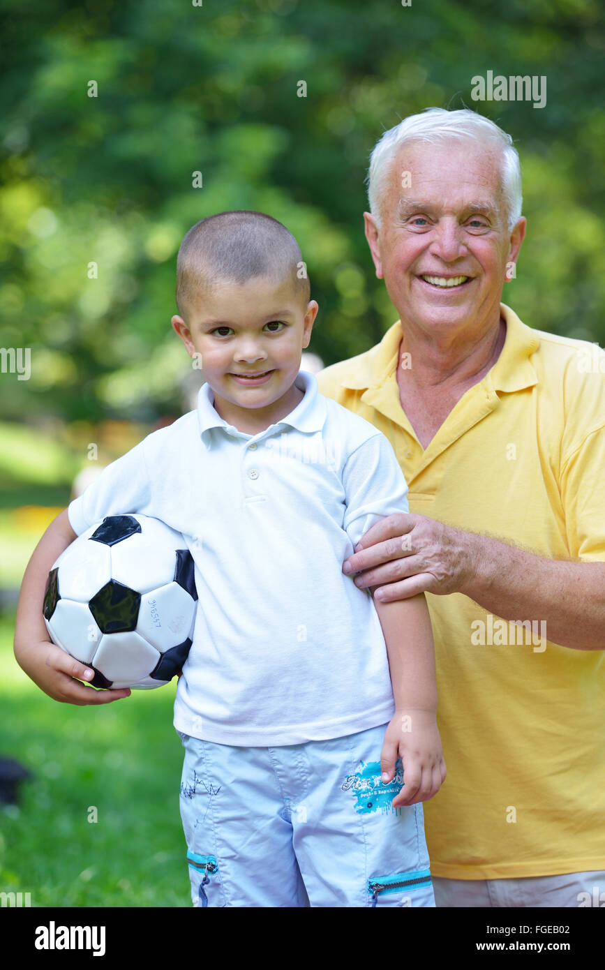 Gran father and son hi-res stock photography and images - Alamy