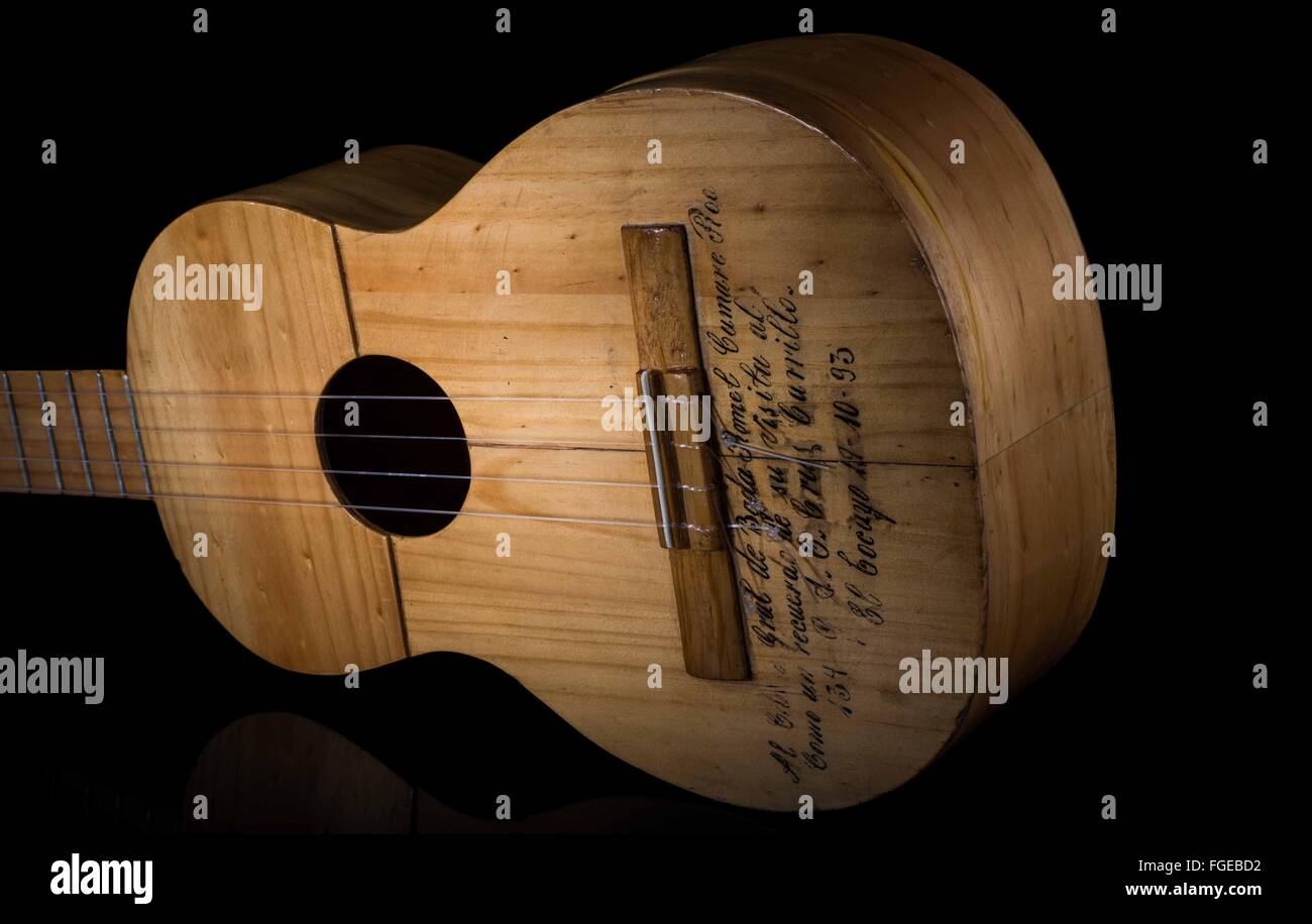 Venezuelan Cuatro Musical Instrument Acoustic Music Folk Stock Photo - Alamy