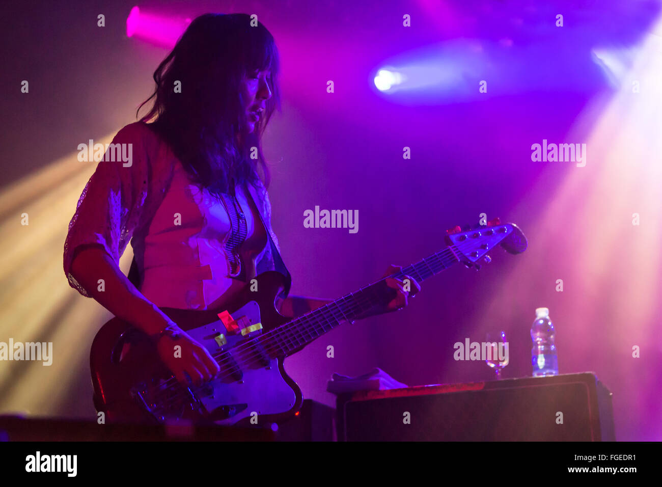 Blonde Redhead Stock Photo