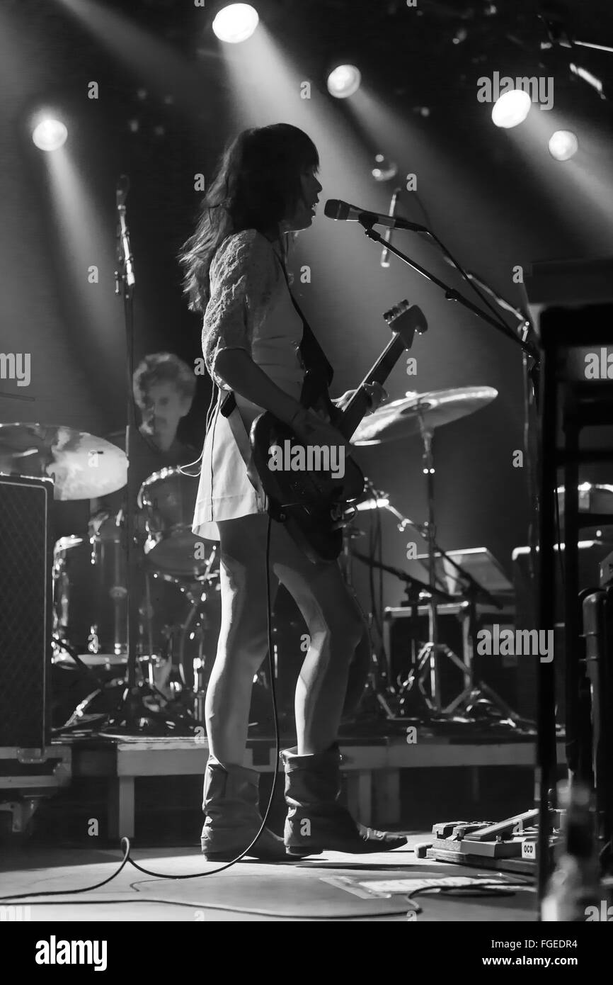 Blonde Redhead Stock Photo