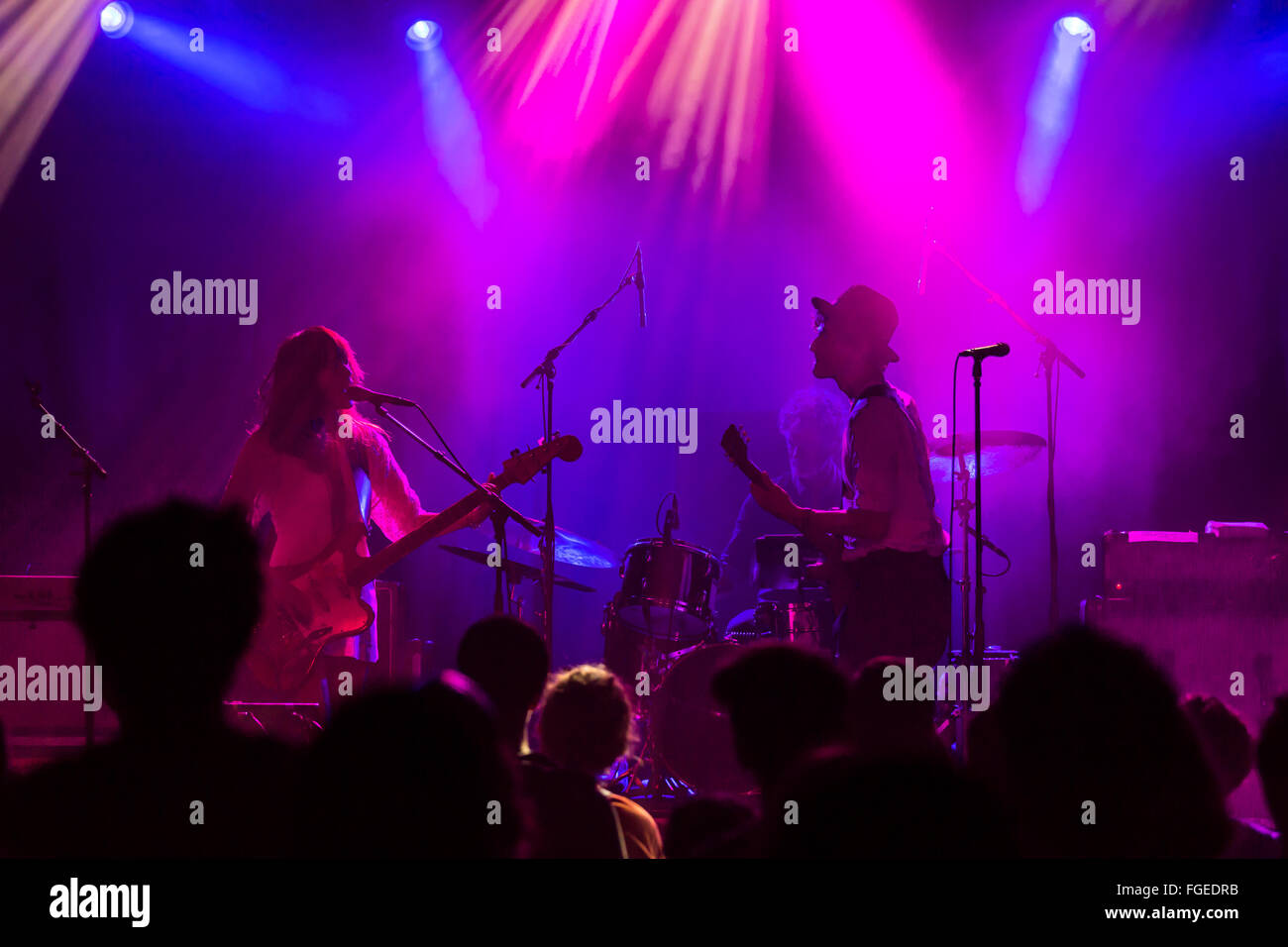 Blonde Redhead Stock Photo