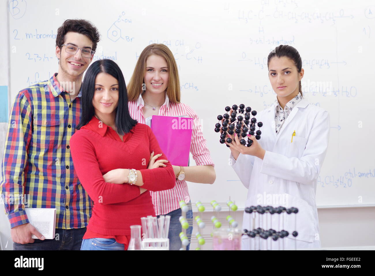 Teen girl friends group fashion hi-res stock photography and images - Alamy