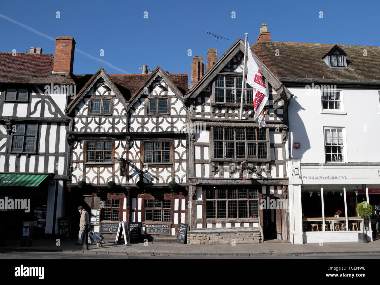 Harvard House on High Street, Stratford Upon Avon, Warwickshire, UK Stock Photo Alamy