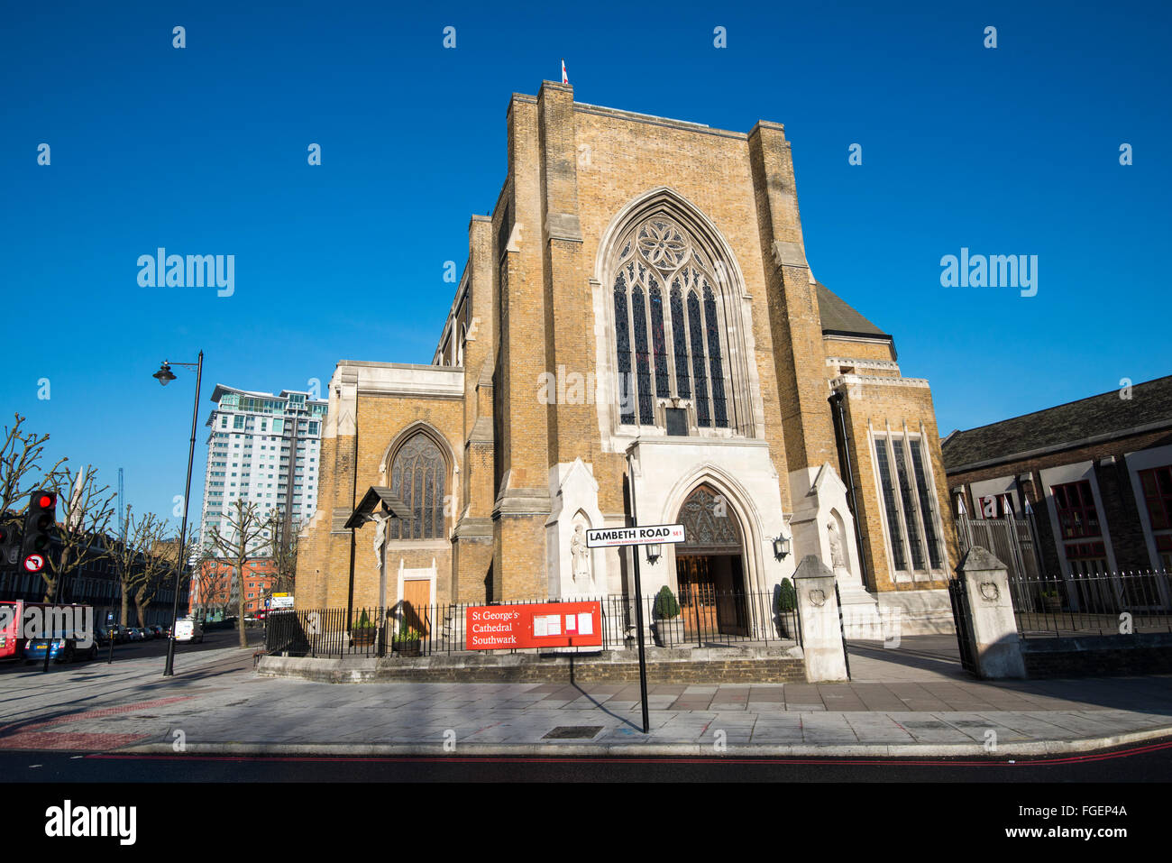 Metropolitan Cathedral Church of St Lambeth Road in London