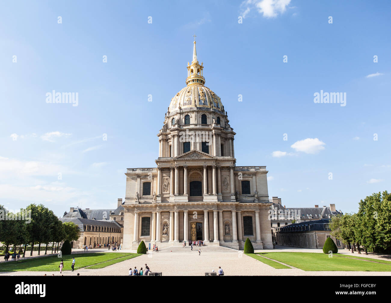 Les Invalides(The National Residence of the Invalids), Paris, France Stock Photo
